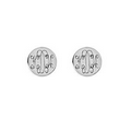 Alison & Ivy Interlocking Monogram Stud Earrings - 10 mm